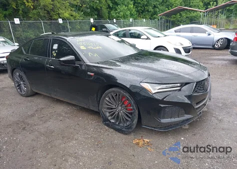 2022 Acura Tlx Type S из США, поврежденный, VIN 19UUB7F08NA002254